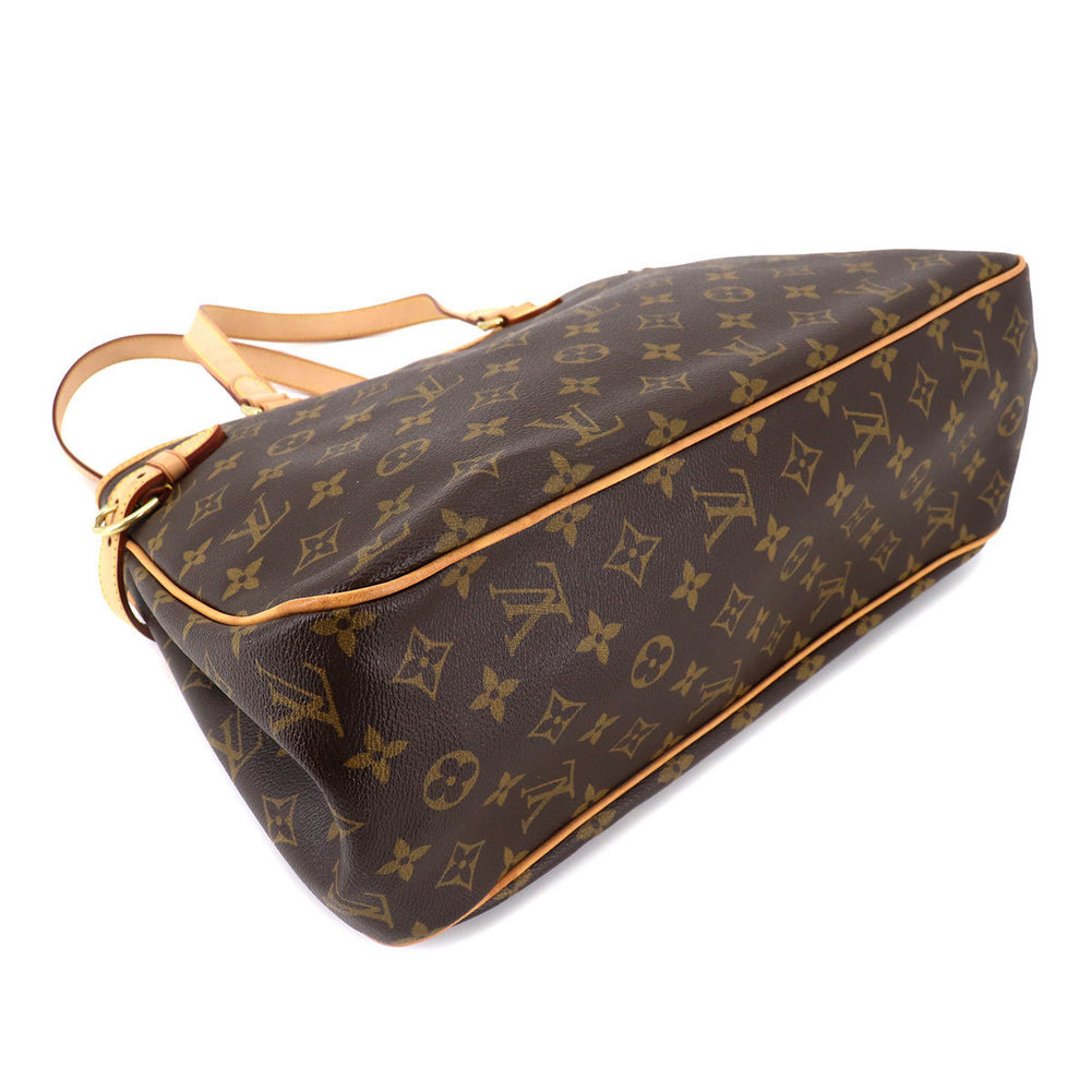 Louis Vuitton Monogram Batignolles Horizontal Tote Brown Gold Metal Fittings - Picture 4 of 9